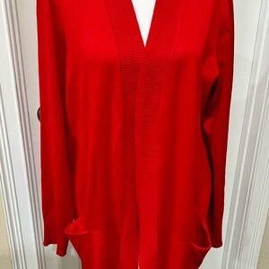 Women’s. Grace Vibrant Red Cardigan